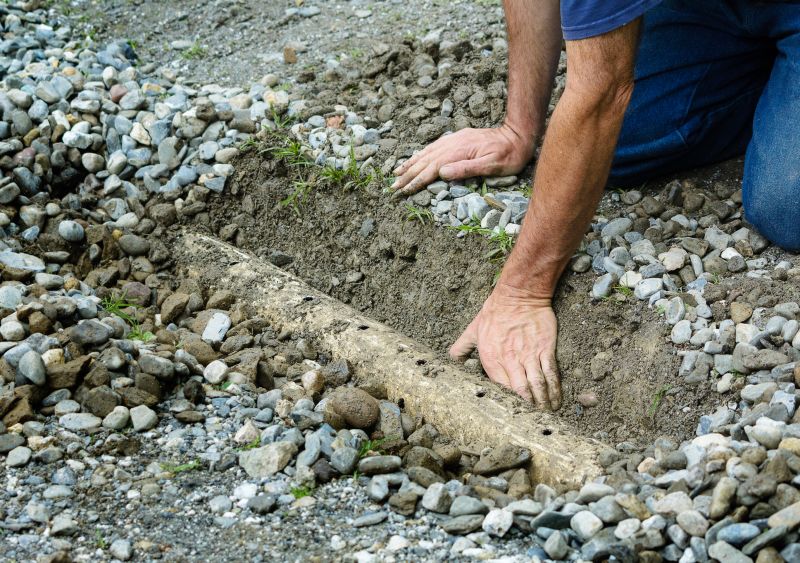 French Drain Setup