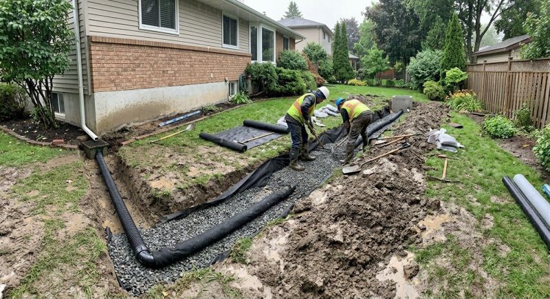 Patio Drain Installation in Tuscaloosa, AL